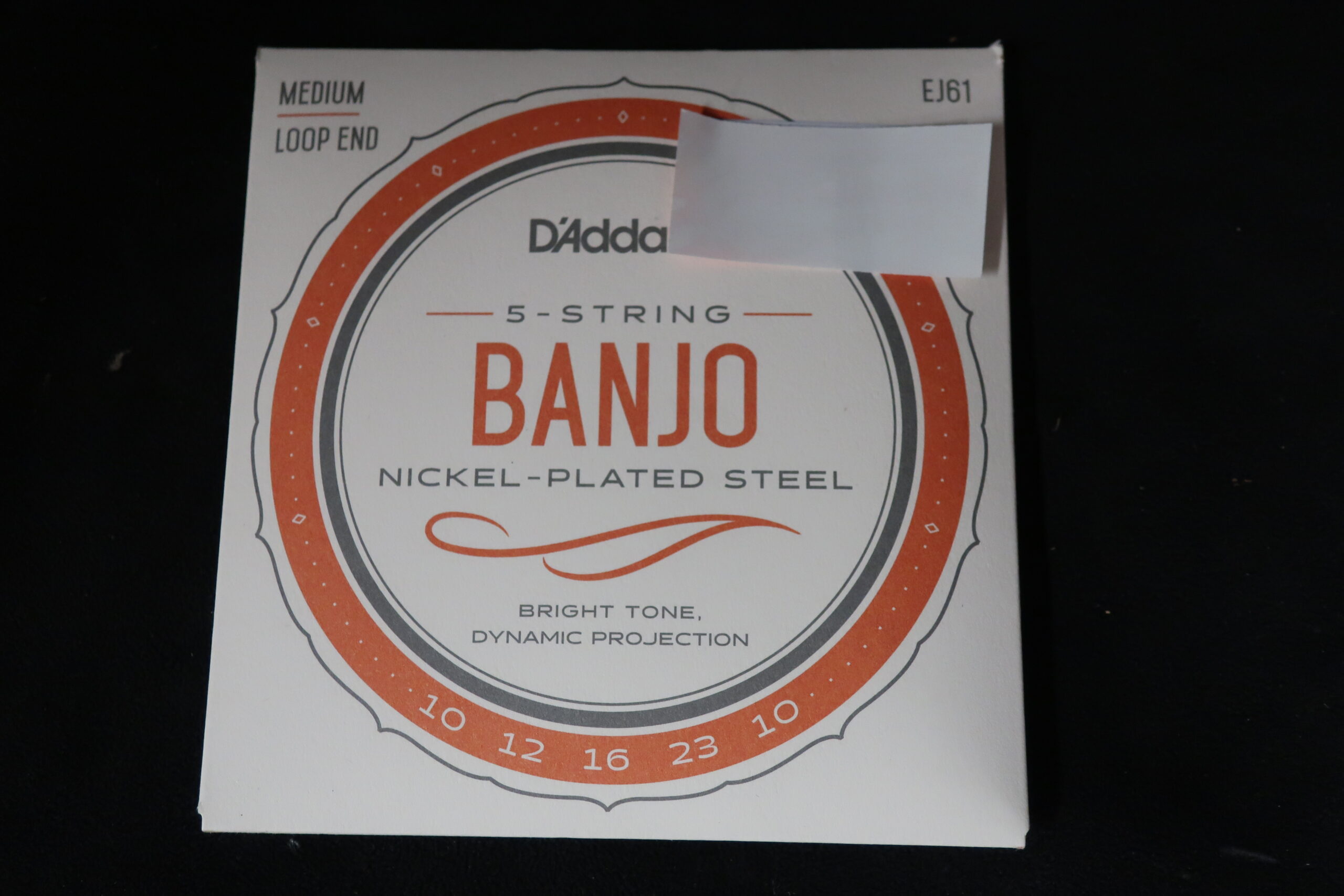 Cordes banjo 5 cordes d’addario EJ61 1