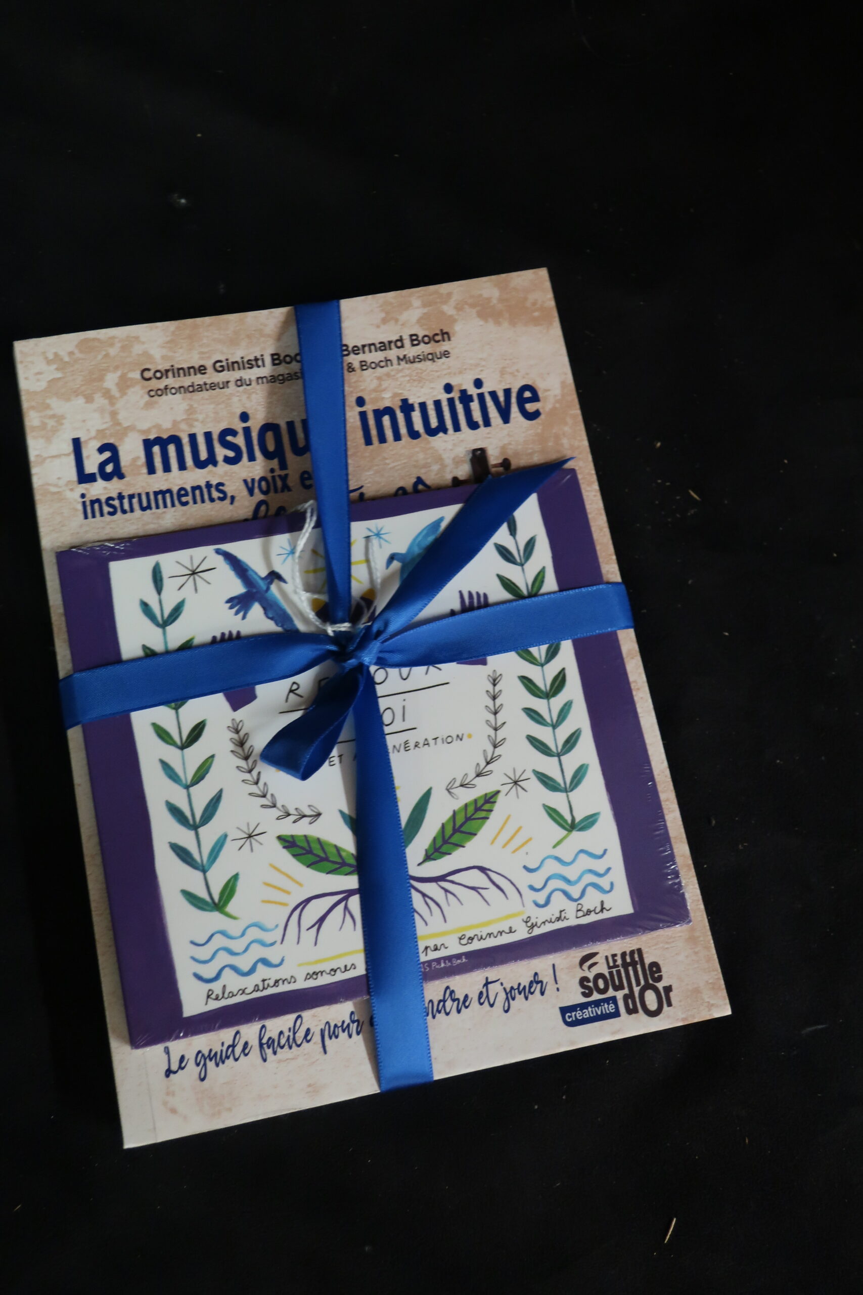 PACK DE NOEL-LIVRE MUSIQUE INTUITIVE-CD RELAXATION