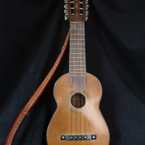 Charango tatou en étui violon